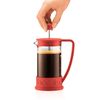 Bodum Brazil French Press Coffee Maker, 1 L - Red