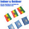 Spain Flag Bunting Spanish Crest 5M Triangle Large 12 Flags FlagSuperstore