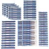 First Aid Kit, 200 Pieces, Plastic Case, All Purpose First Aid Emergency Kit