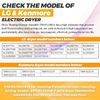 Dryer Heating Element Assembly Replace LG DLE3777E DLE4970W DLE5955W DLE2350W