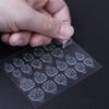 10 Sheets (240pcs) Double-Side Nail Glue Sticker, Kalolary Nail Glue Jelly Gel Tape Adhesive Tabs Nail Glue Transparent Flexible Adhesive Fake Nails Tips for Manicure