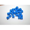 Big Cherry 24x Blank 16mm D6 (6 sided) Dice - Blue