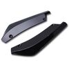 Gloss Black Car Rear Bumper Fin Canard Splitter Diffuser Valence Spoiler Lips US