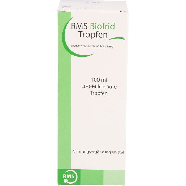 RMS Biofrid Lactic Acid Clockwise Dropper 100 ml