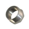 1-1/2" to 1-1/4" NPT thread SS304 HEX Reducing bush Pipe Reducer Fitting Adapter