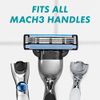 Gillette Mach3 Mens Razor Blade Refills, 15 Count, Mach 3 Razor Blades Refills, Hair Removal Device, Razor Blades for Men,Use with Shaving Cream, Mens Razors for Shaving, Travel Essentials, My Orders
