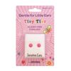 Studex Tiny Tips 5mm Neon Pink Button Stainless Steel Childrens Hypo-allergenic Stud Earrings