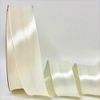 Ivory Byetsa Satin Fold 30mm Bias Binding on a 25m Roll
