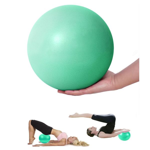 Mupack Gymnastikball Klein Pilates Ball - 25 cm Yoga Pilates Ball Kleine Übung Ball,Soft Gymnastikbälle Kinder, Rutschfester&Superleichter,Fitness Ball für Yoga,Heim, Büro