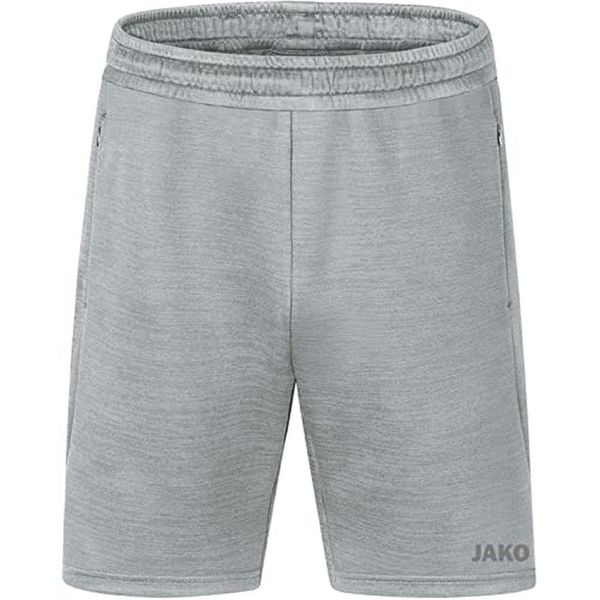 JAKO Herren Shorts Challenge, Hellgrau-Meliert, L
