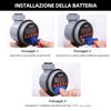 Aqualin Irrigation Timer with Ball Valve Automatic Irrigation Computer Water Computer Update Timer Irrigation System for Garden Yard (with Display)