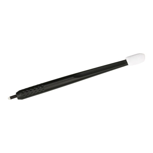 PACK OF 10 Mellie Microblading U18 NANO .15mm Disposable Microblading Pen with Pigment Sponge - Thinnest Blade on the market - Eyebrows NOT FOR LATEX