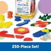 Learning Resources 0334 Wooden Pattern Blocks, 250Pcs, Ast