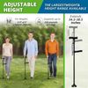 Walking Cane Folding Led Light Alarm Women Adjustable Suitable Arthritis Elderly