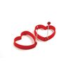 Norpro Heart Pancake/ Egg Rings, Red