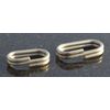 Studio Composite Oval Wire Split Ring #3 - #7 Silver #4