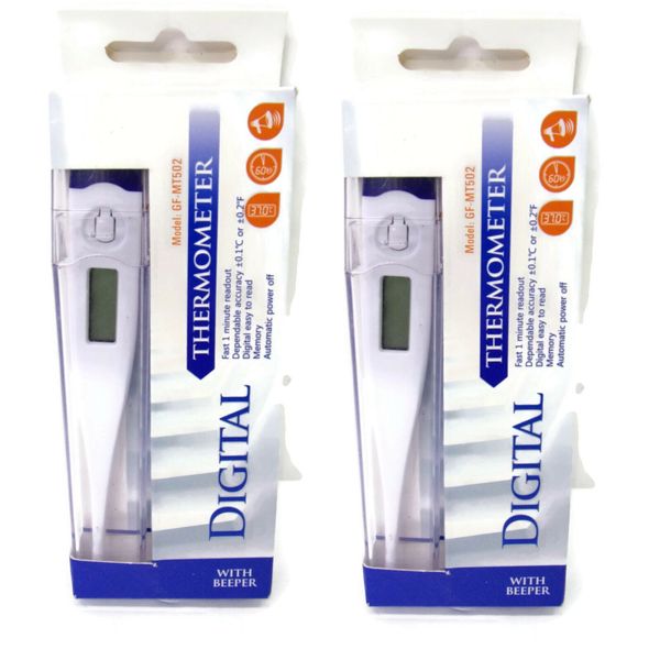 Lot Of 2 GDP Health Digital Thermometer GF-MT502 New In Box