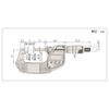 Mitutoyo 293-240-30 Digimatic Micrometer Coolant Proof Micrometer MDC-25PX FedEx