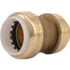 (3)- SharkBite 1 In. CTS X PVC Brass Push-to-Connect Coupling UIP4020A