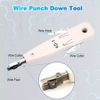 Rj45 Crimping Tool Kit Set For CAT5/CAT6 Lan Cable Tester Network Repair Tool