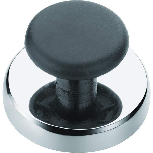 TRUSCO TMFT-33N Strong Magnetic Hook Knob Shape, 1.3 inches (33 mm), 6.6 lbs (3 kg), Silver