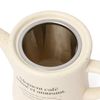 Francfranc Le Cafe Teapot, Ivory