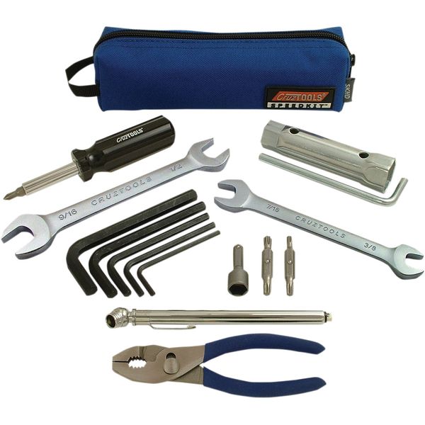 CRUZTOOLS Tool Kit - Ultra-Compact - Zipper Pouch - Harley Davidson SKHD