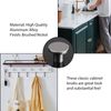 Goldenwarm 4 Pack Silver Drawer Knobs - Brushed Nickel Cabinet Knobs for Kitchen & Wardrobe Cabinet Doors