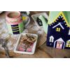 KitchenCraft Nutcracker Collection Ceramic Decorative Plate Set, 3 Pieces, Gift Boxed, Mixed