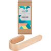 Wood Hand Towel Holder, Self Adhesive, U Shaped Rack, Maple