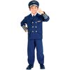 Forum Novelties Airline Pilot Children's Costume,Blue