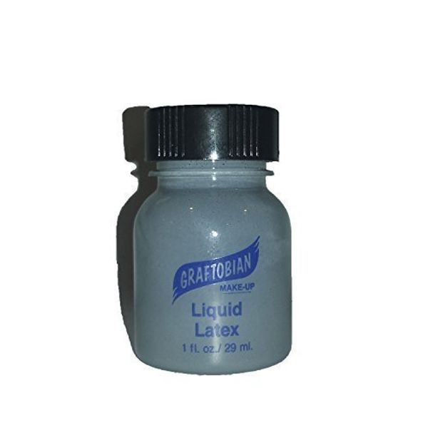 Graftobian Liquid Latex, Colored 1 Ounce - Black