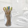 BAMBOO TOOTHBRUSH 4-Pack, BPA Free Bristle & Recyclable/Eco Friendly