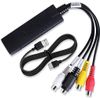 Cleantt USB 2.0 Video Capture Amtake DATA Video/VHS DVD Dubbing Computer Capture Video Capture gv-USB2 Mac Compatible