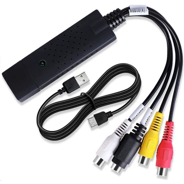 Cleantt USB 2.0 Video Capture Amtake DATA Video/VHS DVD Dubbing Computer Capture Video Capture gv-USB2 Mac Compatible