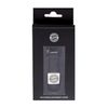 FC Bayern München Keyring I Black Leather with Logo, silver, Unit size