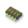 Switch, DIL, SMD, 4WAY, SPST, Flush, SIP/DIP Switches, Qty.1 | MCDM(R)-04-T