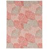Linon Washable Hayden Polyester 3'x5' Rug in Ivory