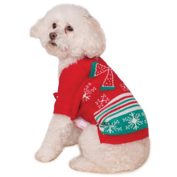 Rubie's Xmas Ugly Sweater with Bow, Extra-Large