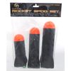 Hunter Pro 3pc Rocket Spod Set & 2pc Marker Float Set. Small, Med & Large Rocket Spod