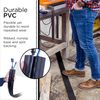 Cordinate 6ft Floor Cord Cover, Cable Protector, Hide Extension Cords, Protect Cords, Prevent Cable Trips, Heavy Duty Cord Hider - Cable Cavity = 0.75" (W) x 0.43" (H) - Black