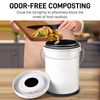6X Black 6.7" Charcoal Filters for Kitchen Compost Bin Pail Replacement Filter