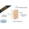 WE Games Mini Wood Block Party Game – 5.5 in.