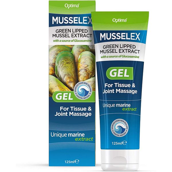 Optima Musselex Gel - Green Lipped Mussel Extract 125, ml (Pack of 3)