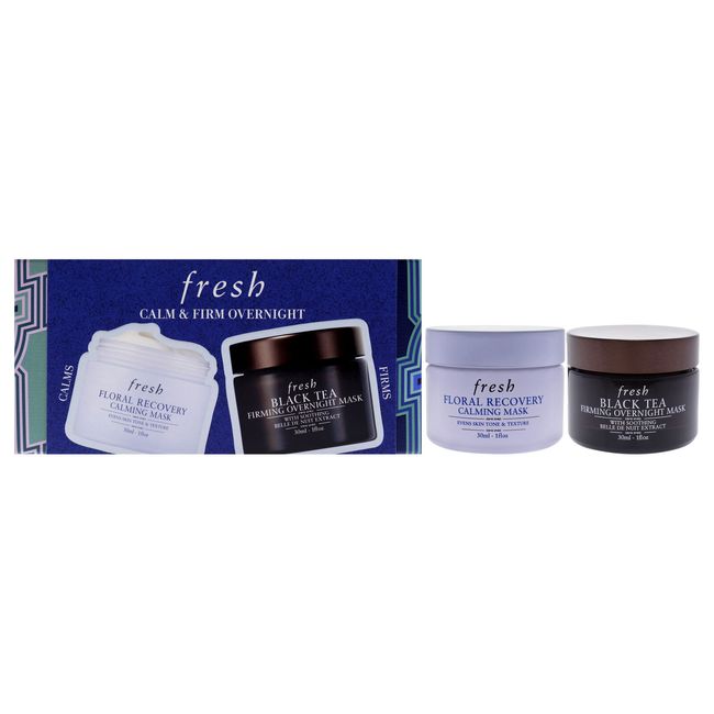 Calm And Fresh Overnight Mask Kit by Fresh for Women - 2 Pc Kit Set