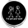 I've Got Your Back Compact with Mirrors - Perfect for your Pocket or Purse