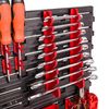 20-Piece Tool Rack Assortment Tool Wall Tool Holder Wall Shelf Workshop Red