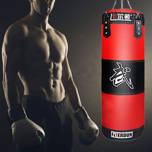 888Warehouse Full Heavy Boxing Punching Bag (Empty), Training Gloves Speed Set Kicking MMA Workout, Taekwondo Training Fitness Heavy Boxing Workout, Muay Thai Kick Bag, Home Gym