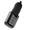 Kashimura NKD-204 Bluetooth FM Transmitter, Blue LED Display, Equalizer Function, Compact Design, Compatible with 12V/24V Vehicles