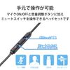Elecom HS-EP20UBK Headset Earphone Microphone USB Connection Monaural Black